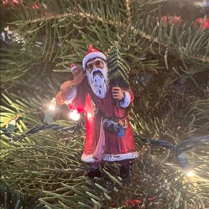 Vintage Santa Claus Ornament
